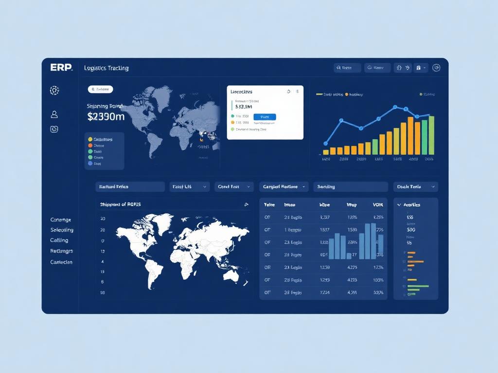 TransLink Logistics ERP interface preview