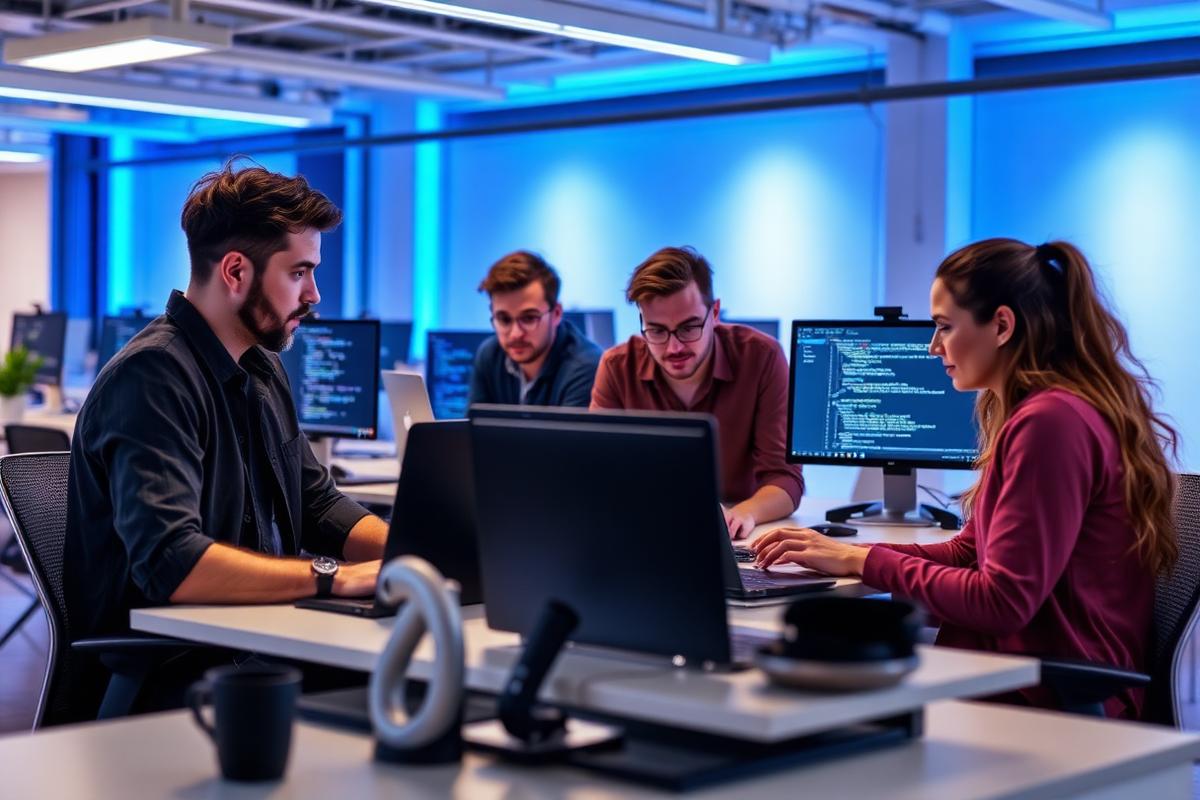 PicSoftware development team at work